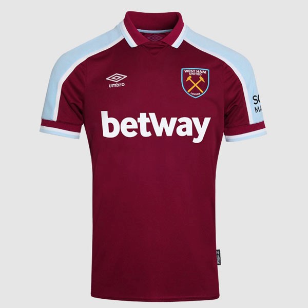 Camiseta West Ham United 1ª 2021/22